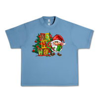 Pebble Blue ho ho ho santa gnomes Urban Heavy Tee - FaDigitalArtStudio