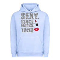 Pigment Grape Ice Sexy Since March 1980 Urban Hoodie - Bettercallsaul