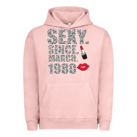 Pigment Salmon Sexy Since March 1980 Urban Hoodie - Bettercallsaul