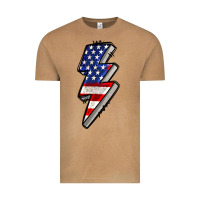 Vintage Camel American lightning bold 4th of july Vintage Tee - CowGirlArtShop