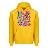 Lemon love with gnome Premium Hoodie - LillyAllenDesigns