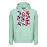 Seafoam love with gnome Premium Hoodie - LillyAllenDesigns