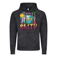 Vintage Black always salty with caravan Vintage Hoodie - texasbilliewilder