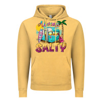 Vintage Mustard always salty with caravan Vintage Hoodie - texasbilliewilder