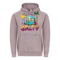 Vintage Zinc always salty with caravan Vintage Hoodie - texasbilliewilder
