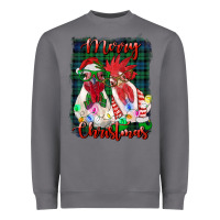 Storm christmas roosters with background Heavyweight Sweatshirt - RanaPortraitStore