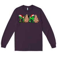 Plum mama with christmas tree cake ado Long Sleeve Tee - AdoDesignShop