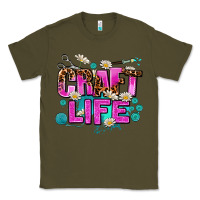 Army Green craft life Classic Tee - AdoDesignShop