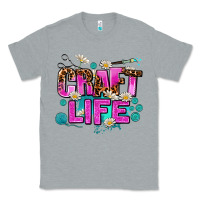 Heather Grey craft life Classic Tee - AdoDesignShop