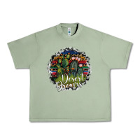 Oil Green desert derams Urban Heavy Tee - SublimationCraftShop