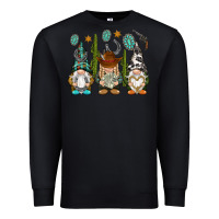 Black western gnomies Premium Sweatshirt - NancyCooperArtShop