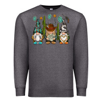 Charcoal Heather western gnomies Premium Sweatshirt - NancyCooperArtShop