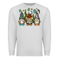 Dove Grey western gnomies Premium Sweatshirt - NancyCooperArtShop