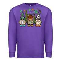Purple western gnomies Premium Sweatshirt - NancyCooperArtShop