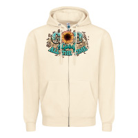 Sandshell god is good all the time Zipper Hoodie - NancyCooperArtShop