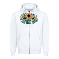 White god is good all the time Zipper Hoodie - NancyCooperArtShop