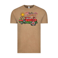 Vintage Coffee hello summer Vintage Tee - SublimationCraftShop
