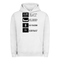 Pigment Lunar Rock Tax Day Eat Sleep Do Taxes Repeat Gift Urban Hoodie - Bettercallsaul