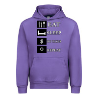 Tulip Tax Day Eat Sleep Do Taxes Repeat Gift Urban Hoodie - Bettercallsaul