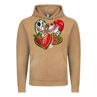 Vintage Camel baseball with strawberry hearts Vintage Hoodie - texasbilliewilder
