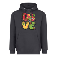 Smoke love juneteenth lips Heavyweight Hoodie - MaliasSmallBusiness