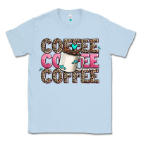 Dusty Blue coffee coffee coffee Classic Tee - AdoDesignShop