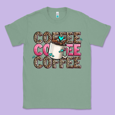 Coffee Coffee Coffee Classic Tee Designed By Adodesignshop