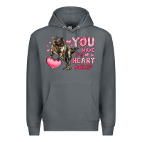 Rock you make my heart saur Premium Hoodie - LillyAllenDesigns