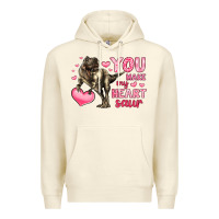 Sandshell you make my heart saur Premium Hoodie - LillyAllenDesigns