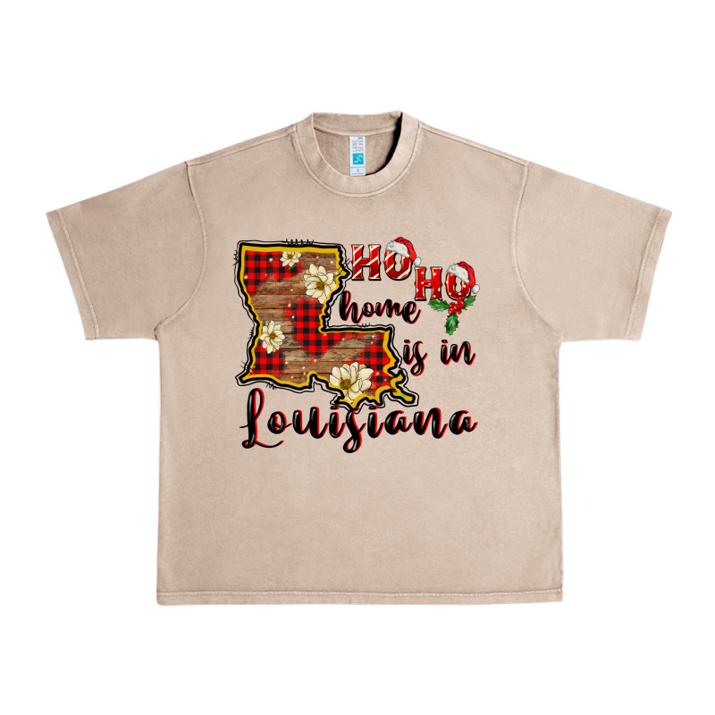 Ho Ho Home Is In Louisiana Urban Heavy Tee by FaDigitalArtStudio | Teevron
