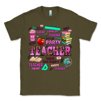 Army Green come on teacher lets go party Classic Tee - AdoDesignShop