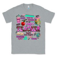 Heather Grey come on teacher lets go party Classic Tee - AdoDesignShop