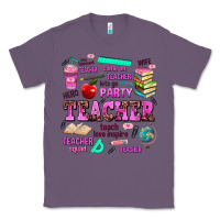 Lavender come on teacher lets go party Classic Tee - AdoDesignShop
