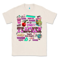 Natural come on teacher lets go party Classic Tee - AdoDesignShop