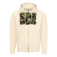 Sandshell camouflage background Zipper Hoodie - BarkalooDesign