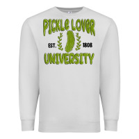 Dove Grey pickle lover university Premium Sweatshirt - MaliasSmallBusiness