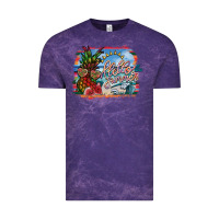 Cloud Purple hello summer Vintage Tee - SublimationCraftShop