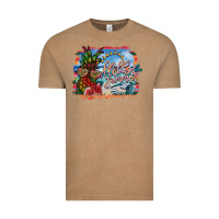 Vintage Coffee hello summer Vintage Tee - SublimationCraftShop