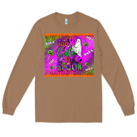 Toasted Coconut too cute to spook Long Sleeve Tee - BundleAndBundleShop