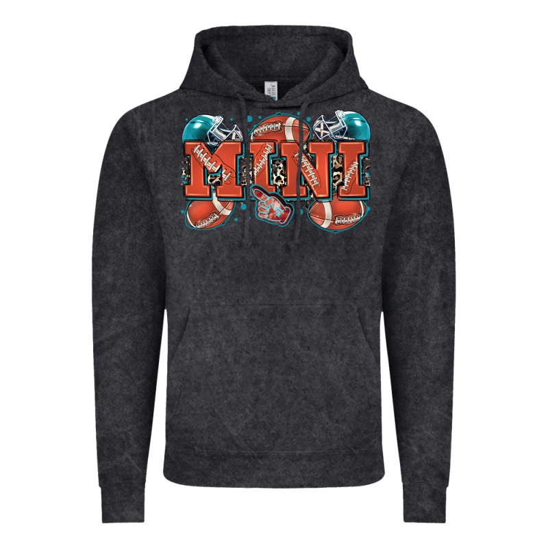 Mini American Football Vintage Hoodie by Zillion Design Studio | Teevron