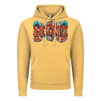 Vintage Mustard mini American football Vintage Hoodie - Zillion Design Studio