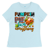 Pumpkin Pie Fixes Everything Ladies Tee | Teevron