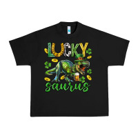 Black Lucky saurus st.patricks day Urban Heavy Tee - Neo Western