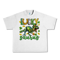 Lunar Rock Lucky saurus st.patricks day Urban Heavy Tee - Neo Western