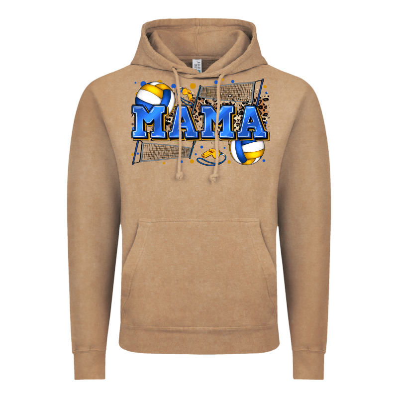 Mama Volleyball Vintage Hoodie by Zillion Design Studio | Teevron