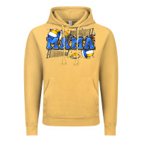 Vintage Mustard mama volleyball Vintage Hoodie - Zillion Design Studio