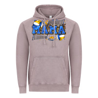 Vintage Zinc mama volleyball Vintage Hoodie - Zillion Design Studio