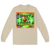 Mushroom spooky teacher Long Sleeve Tee - BundleAndBundleShop