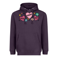Plum tacos tequila anxiety Heavyweight Hoodie - MaliasSmallBusiness