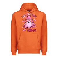 Carrot valentine vibes Premium Hoodie - LillyAllenDesigns